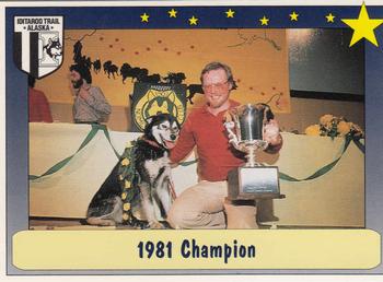 1992 MotorArt Iditarod Sled Dog Race #60 1981 Champion Front